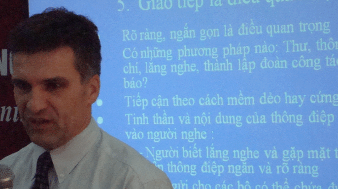 Workshops on communication, attracting members & Lobbying in Vietnam